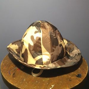 Kids Camo rain hat camping insulated cap 6 panel camouflage pattern